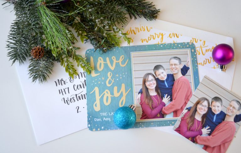 Pop Out Photo Christmas Cards