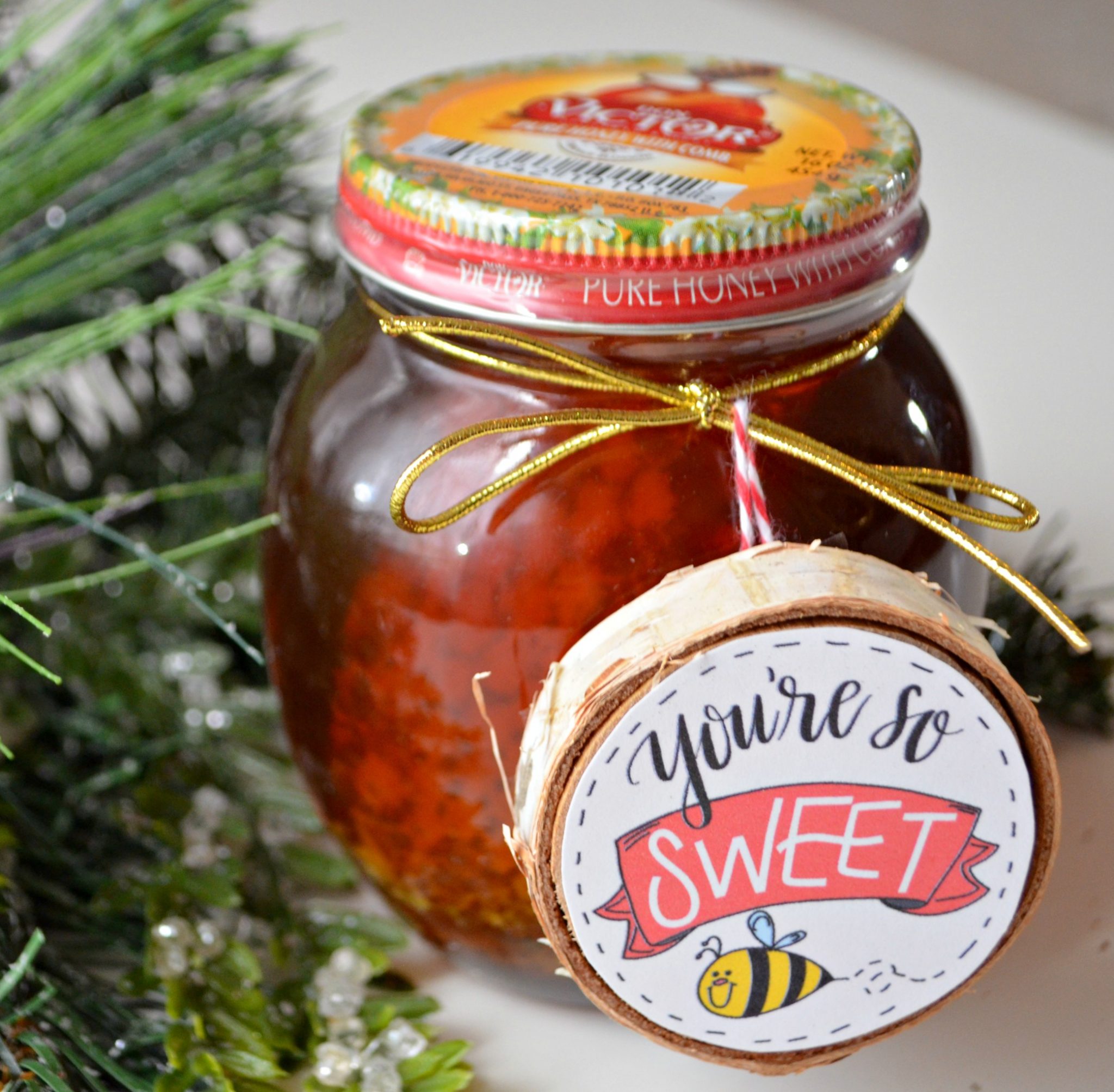 DIY Ornament and Honey Gift 