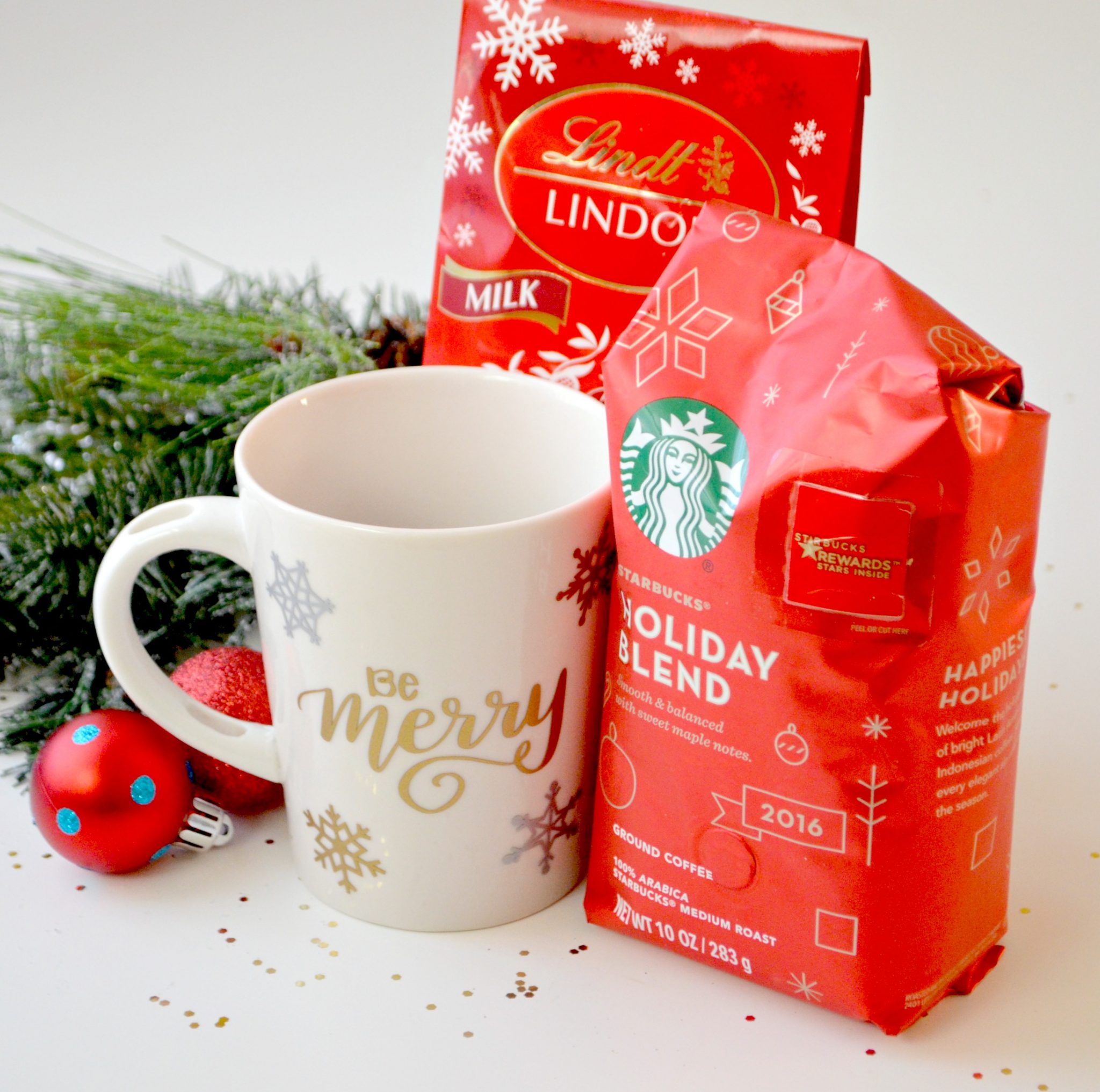Starbucks and Lindt Coffee and Chocolate