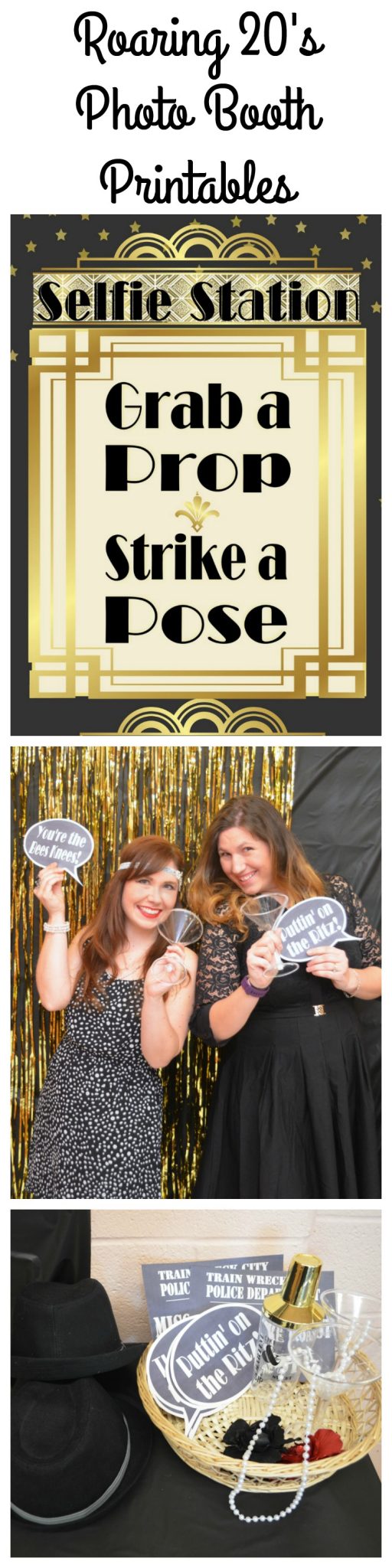 Roaring 20's Photo Booth Printables