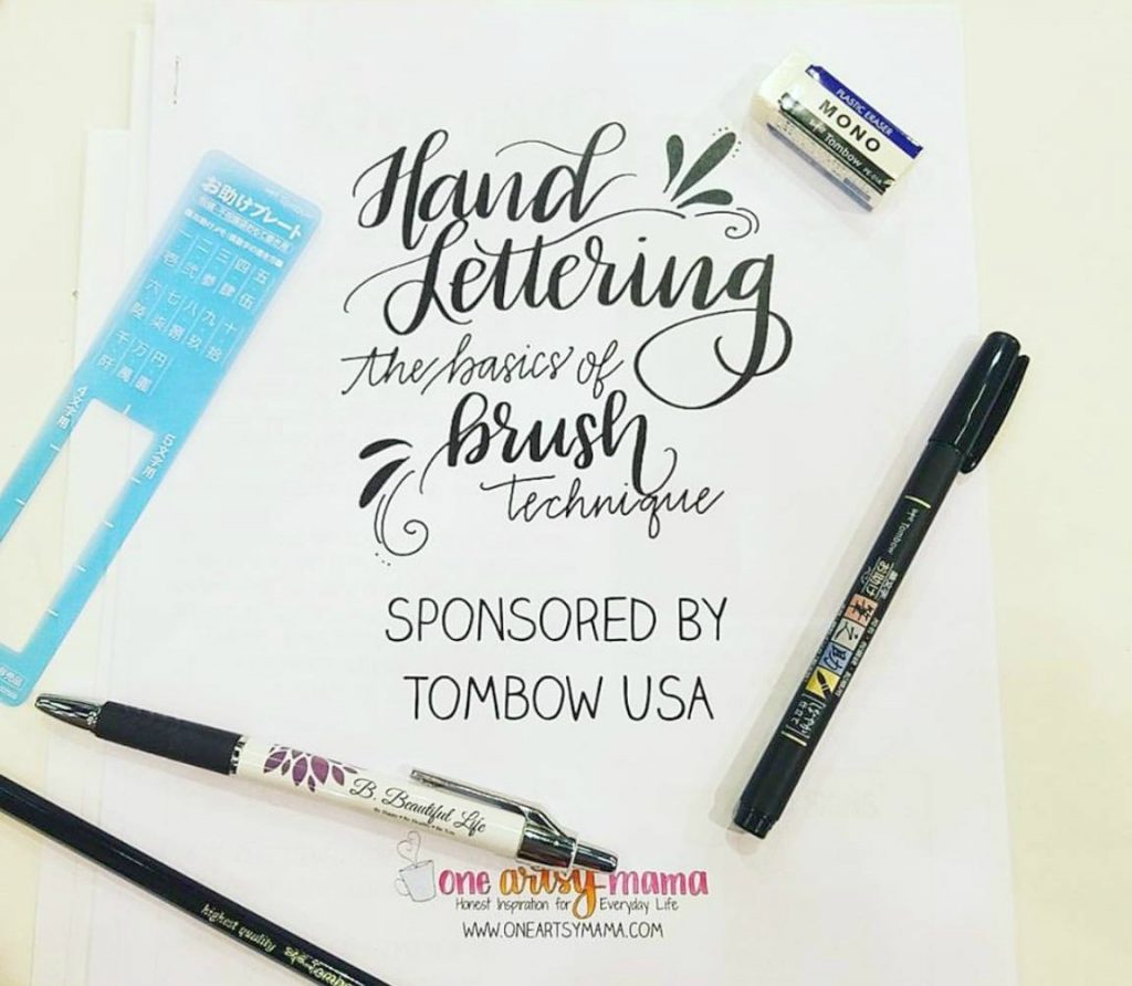 Pinners Conference Recap: Basic Brush Lettering Class - Amy Latta Creations