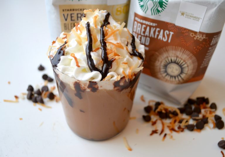 Iced Coconut Mocha with Starbucks®