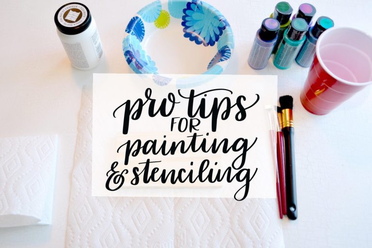 Painting & Stenciling Tips from the Pros