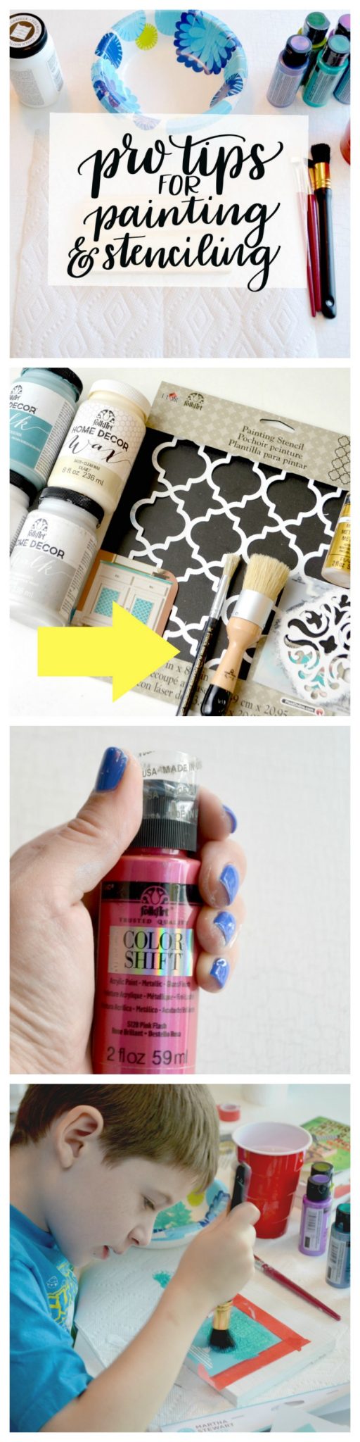 Pro Tips for Painting & Stenciling
