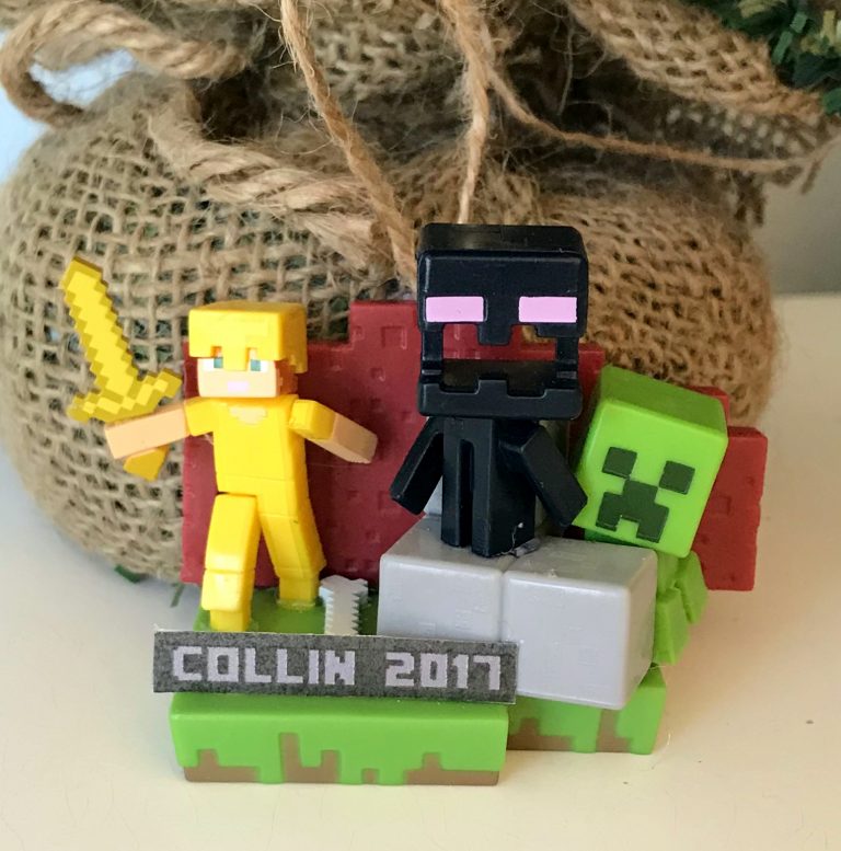 Minecraft Minifigures Ornament