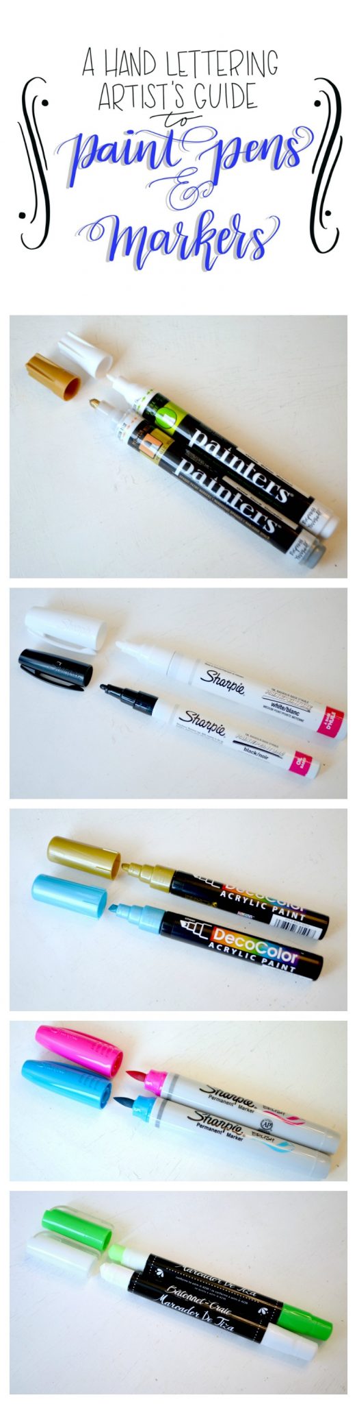 A Lettering Artist's Guide to Paint Pens & Markers