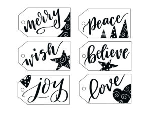 Hand Lettering Basics &amp; Printable Hand Lettered Gift Tags - Amy Latta ...