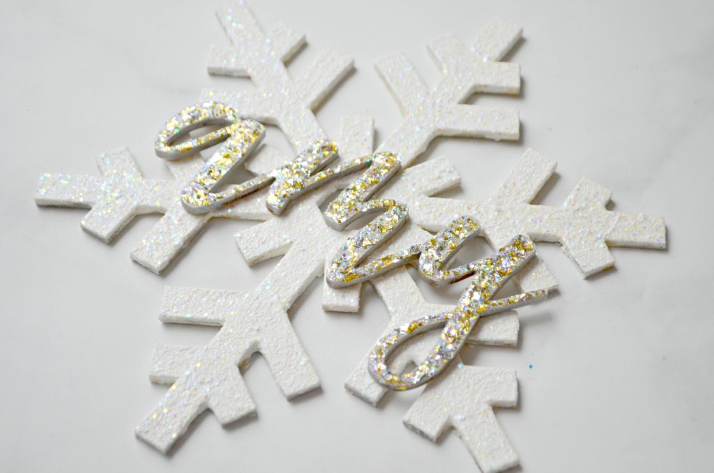 Personalized Snowflake Name Kits from Craft Cuts - Amy Latta Creations