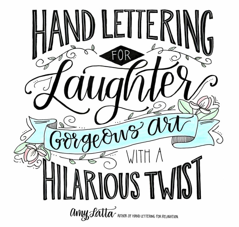 It’s Coming: Hand Lettering for Laughter!