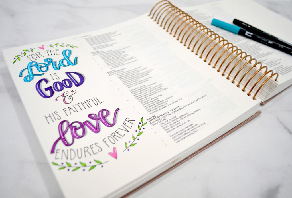 Getting Started With Bible Journaling - Amy Latta Creations