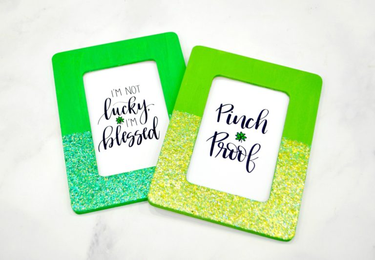 No-Mess Sparkly St. Patrick’s Day Decor
