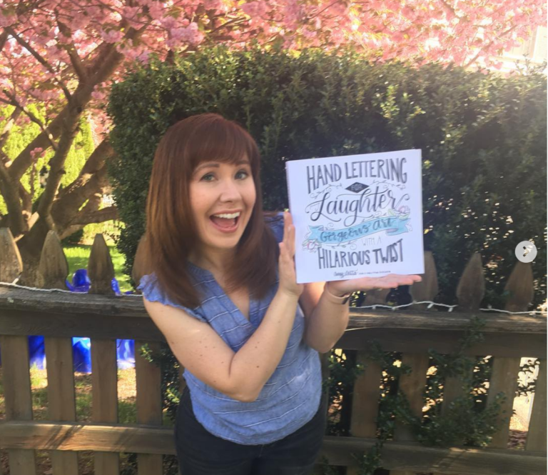 Hand Lettering for Laughter is Here!