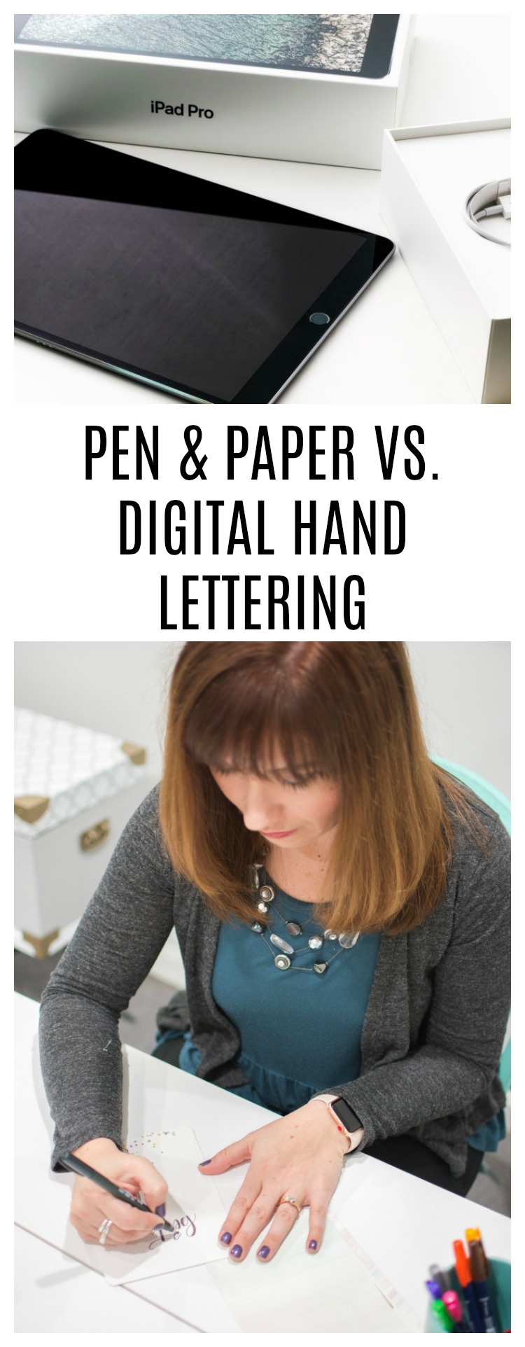 Pen & Paper vs. Digital Hand Lettering