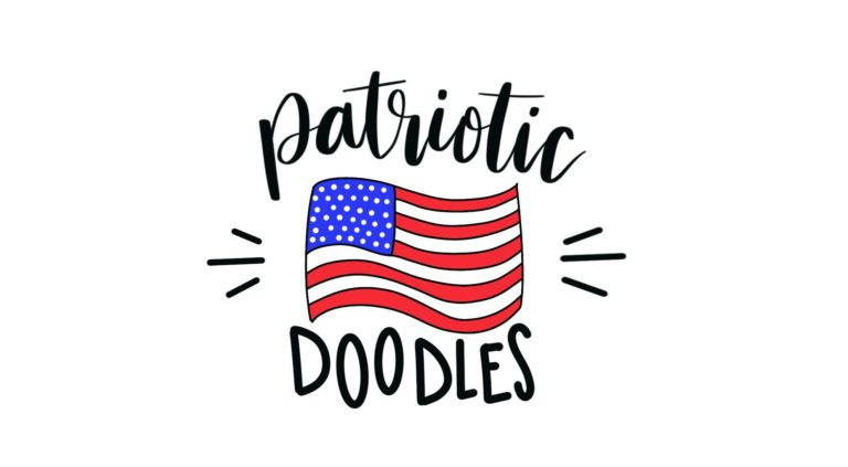 How to Draw Patriotic Doodles