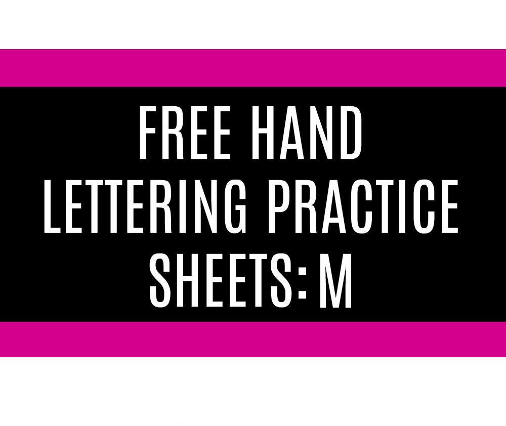 Hand Lettering: The 8 Basic Brush Strokes - Amy Latta Creations