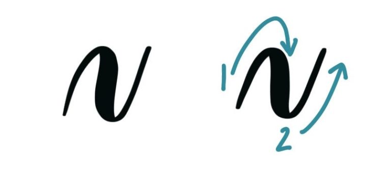 Hand Lettering: The 8 Basic Brush Strokes - Amy Latta Creations
