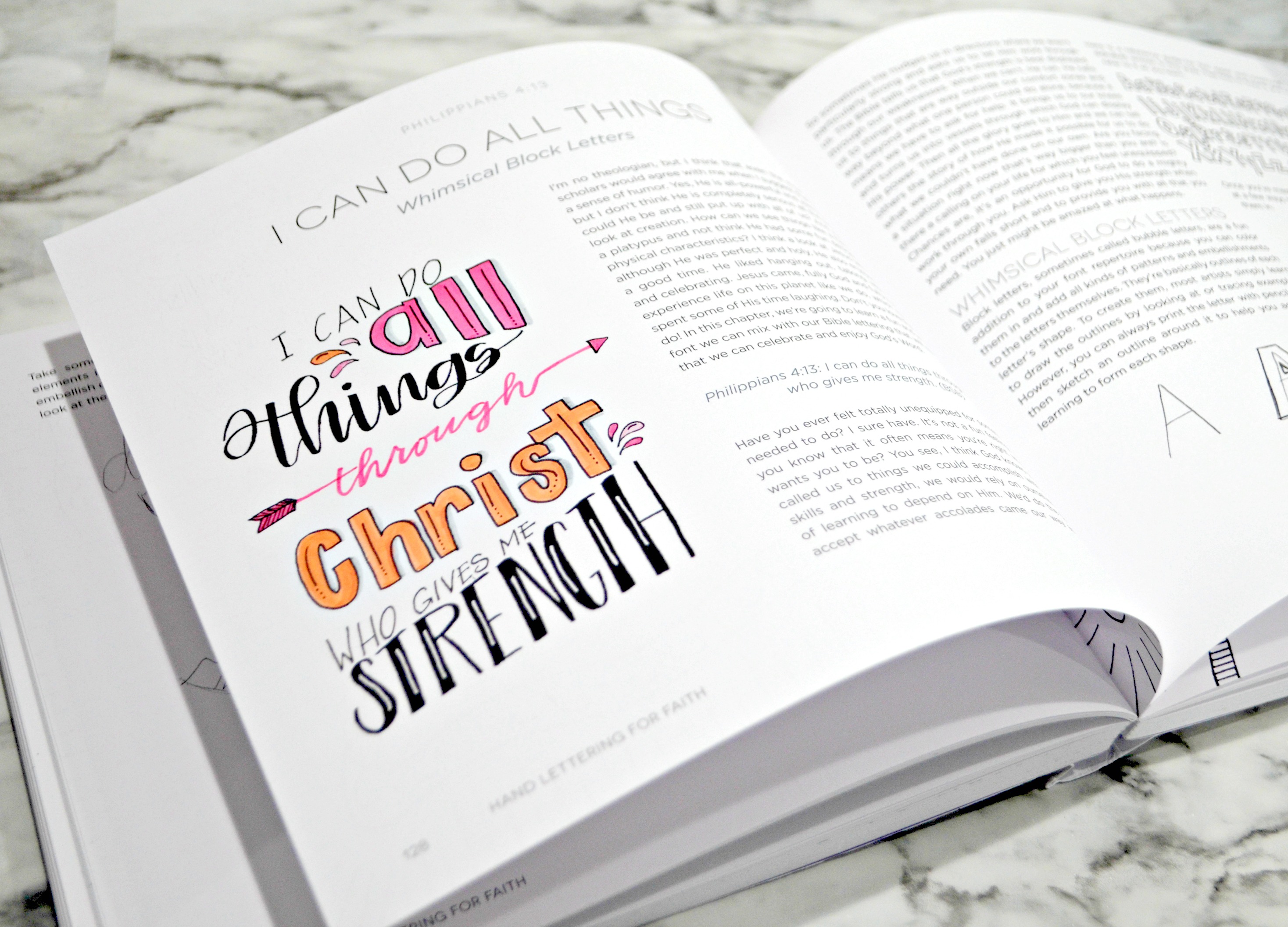 Hand Lettering for Faith: A Bible Journaling Book - Amy Latta Creations