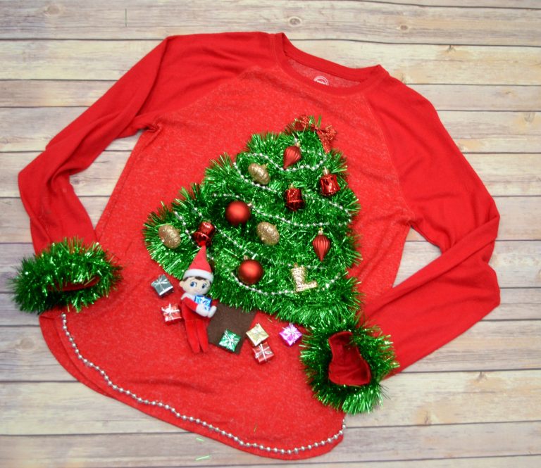 DIY Ugly Sweater: O Christmas Tree