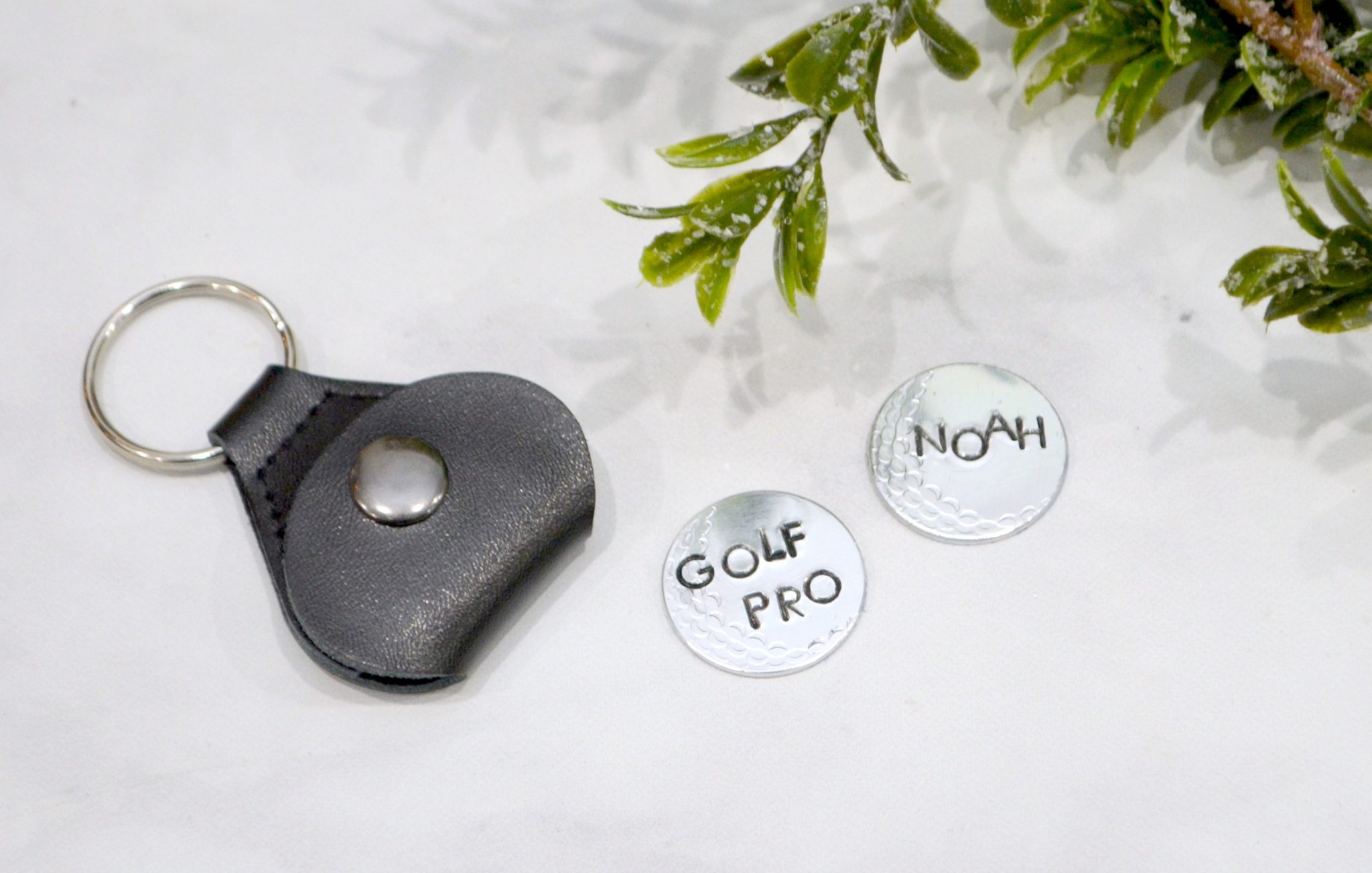Metal Stamped Golf Ball Markers