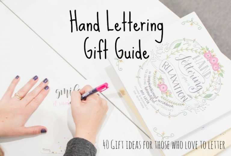 Hand Lettering Gift Guide 2019
