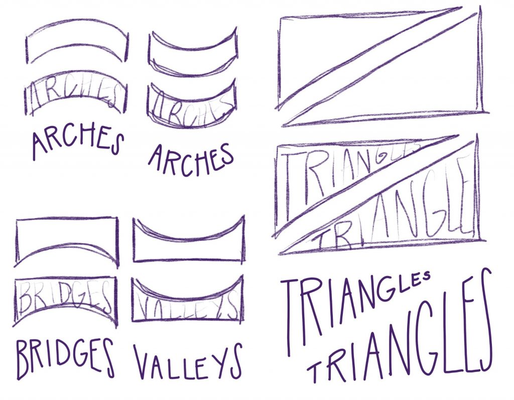 Hand Lettering: Sample Thumbnail Sketches - Amy Latta Creations