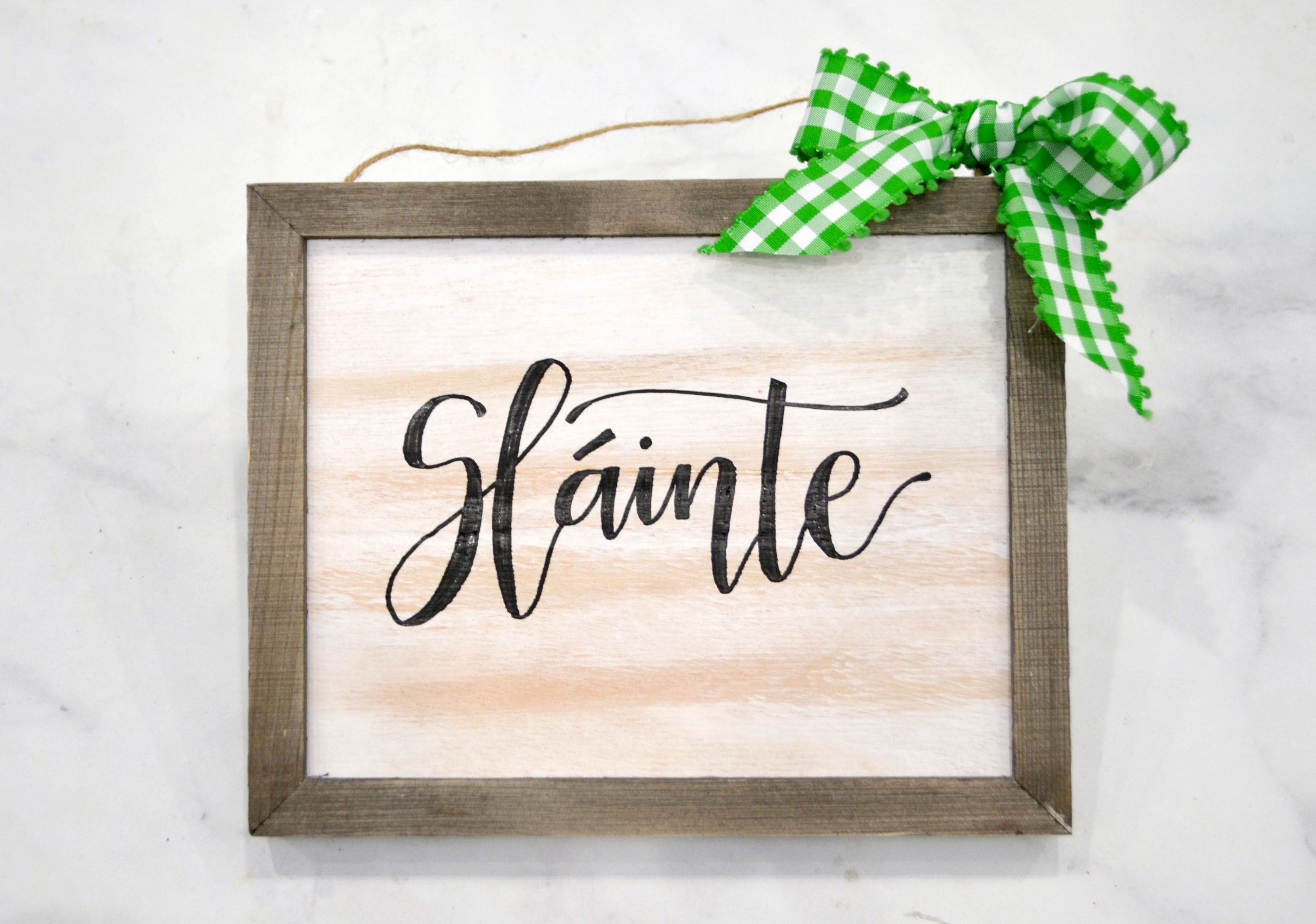 Hand Lettered St. Patrick's Day Signs
