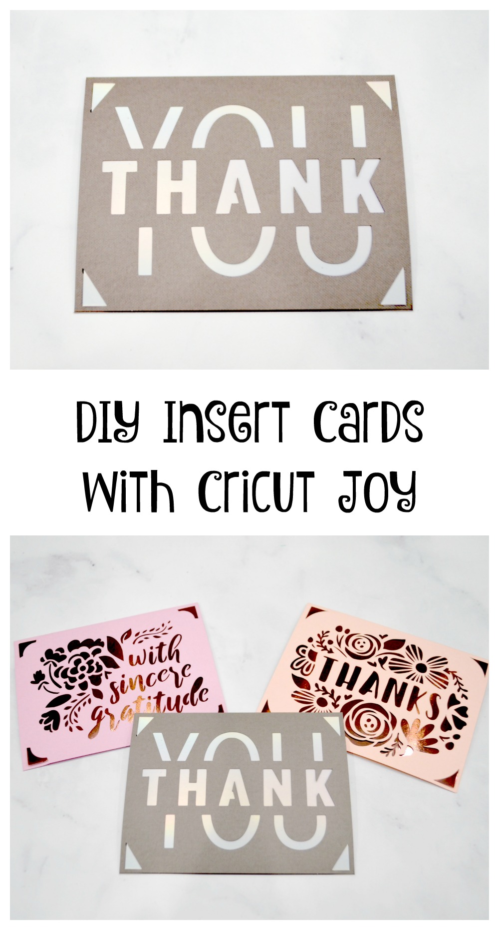 DIY Cards with Cricut Joy