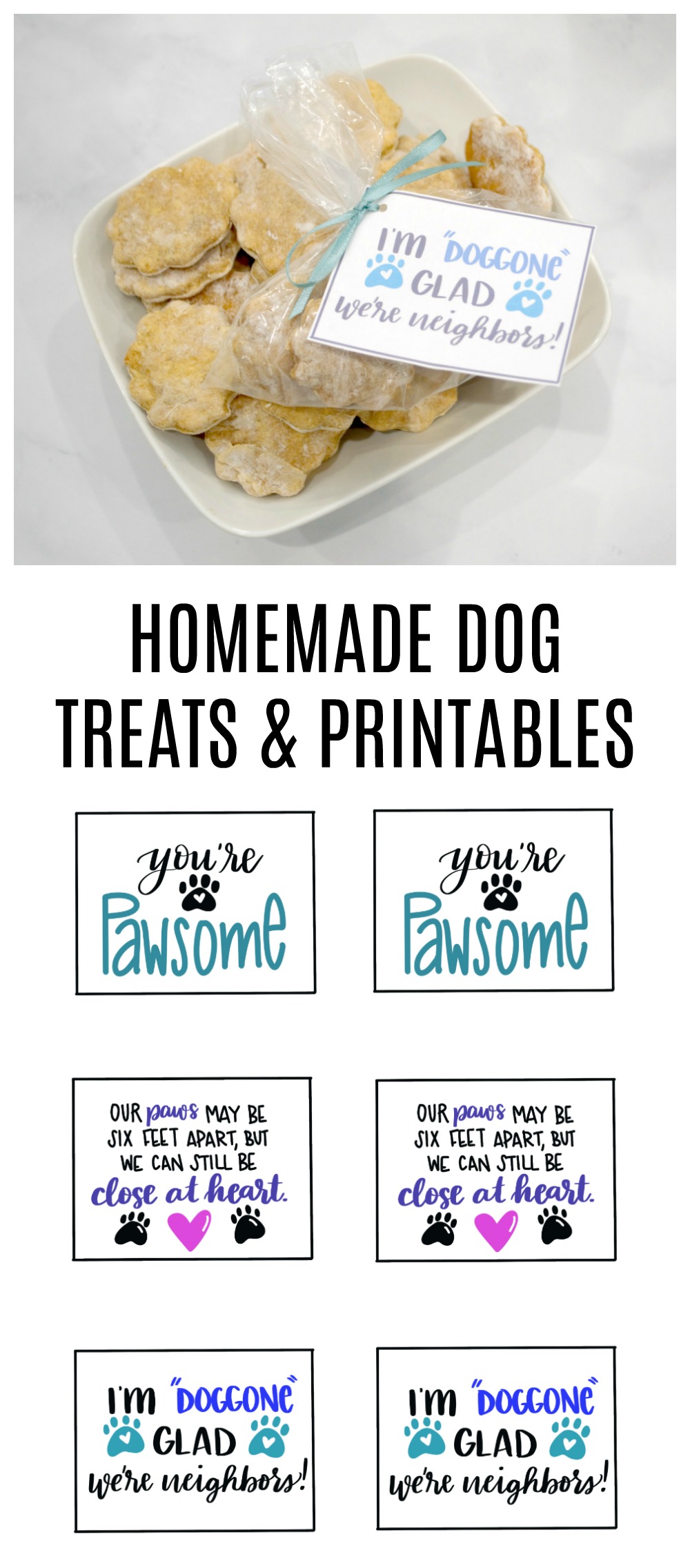 Homemade Dog Treats and Free Printables
