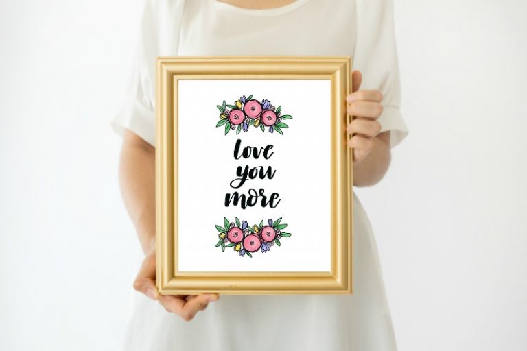 Free Mother’s Day Printable: Love You More