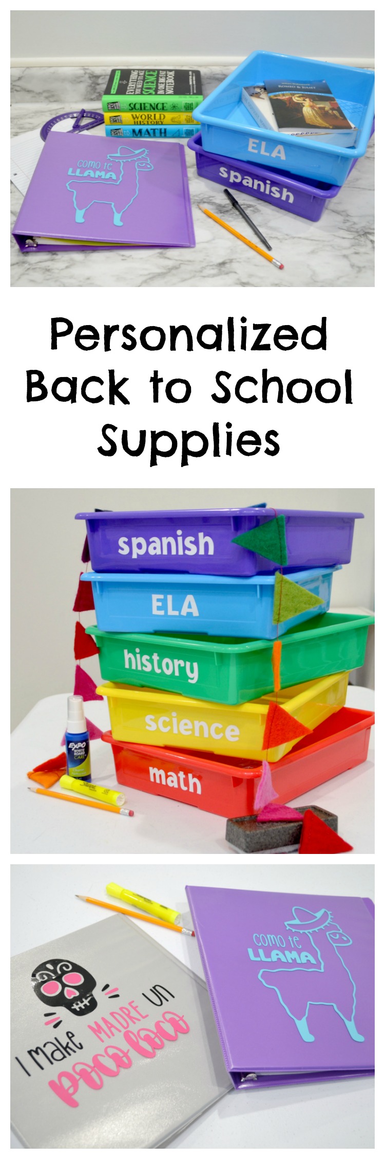 Personalized Back to School Supplies