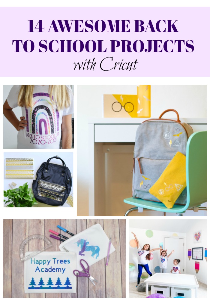 14 Awesome Back to School Projects with Cricut