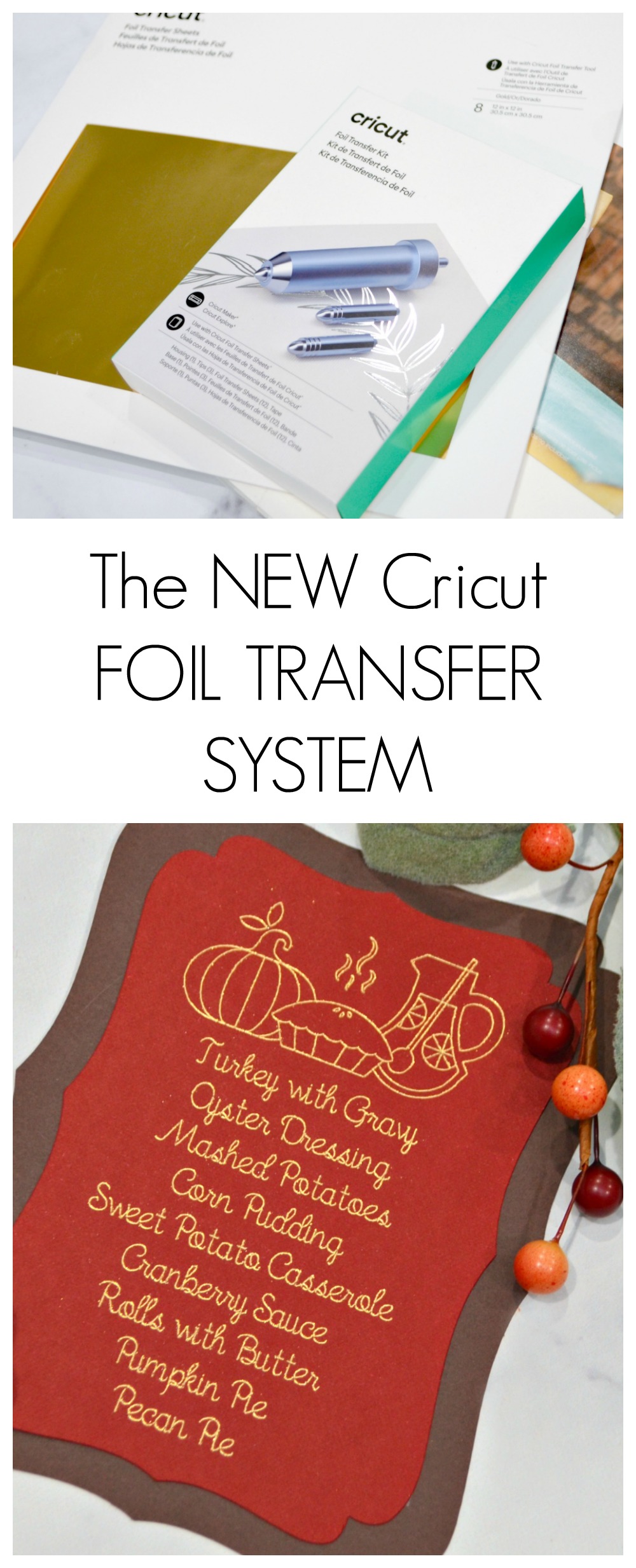 Cricut New Foil Transfer Kit