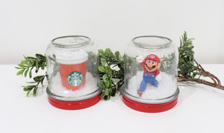 DIY Snow Globes with PolyPellets