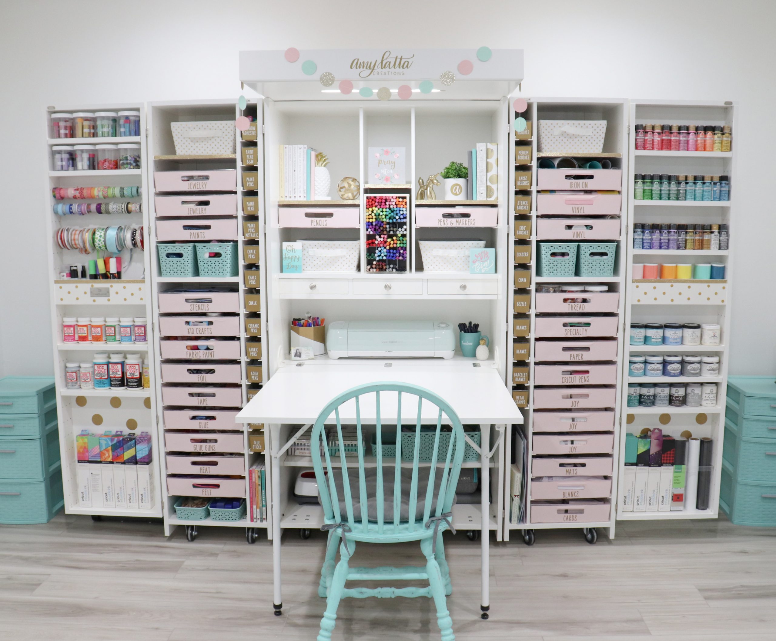 Cricut Tool Organizer and Marker Stand Personalized Craft Storage for the  Ultimate Craft Room Organization, Gifts to Keep You Organized 