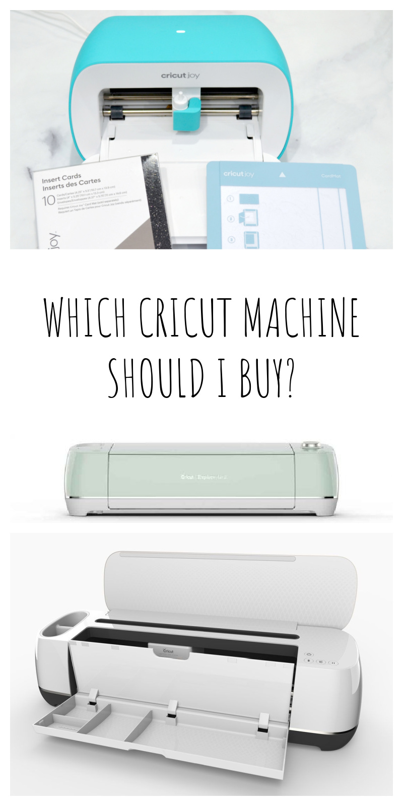 Which Cricut Machine Should I Buy?