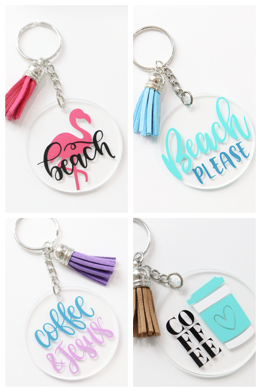 DIY Personalized Acrylic Keychains - Amy Latta Creations