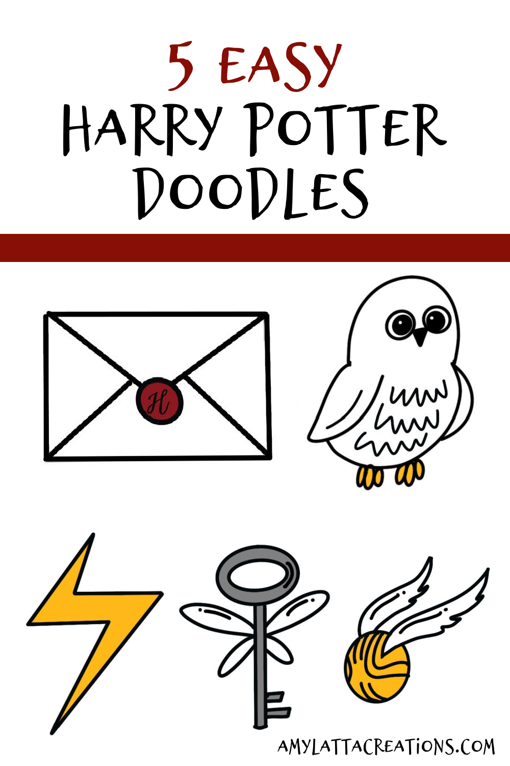 How to draw a Golden Snitch 