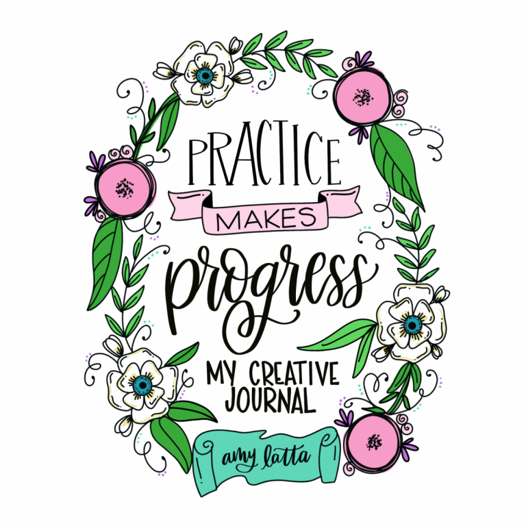 Practice Makes Progress: My New Guided Journal!