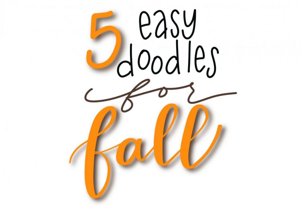 5 Easy Halloween Doodles Anyone Can Draw - Amy Latta Creations