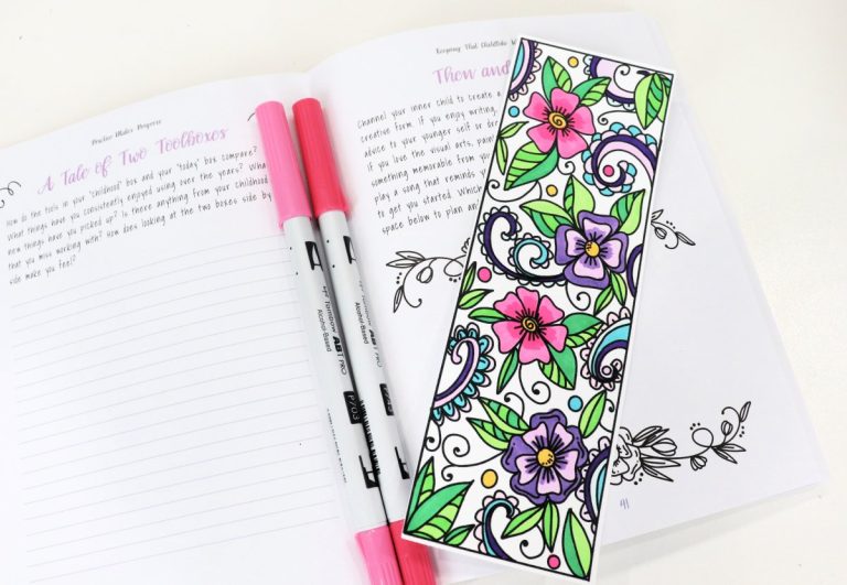 Free Printable Coloring Bookmarks