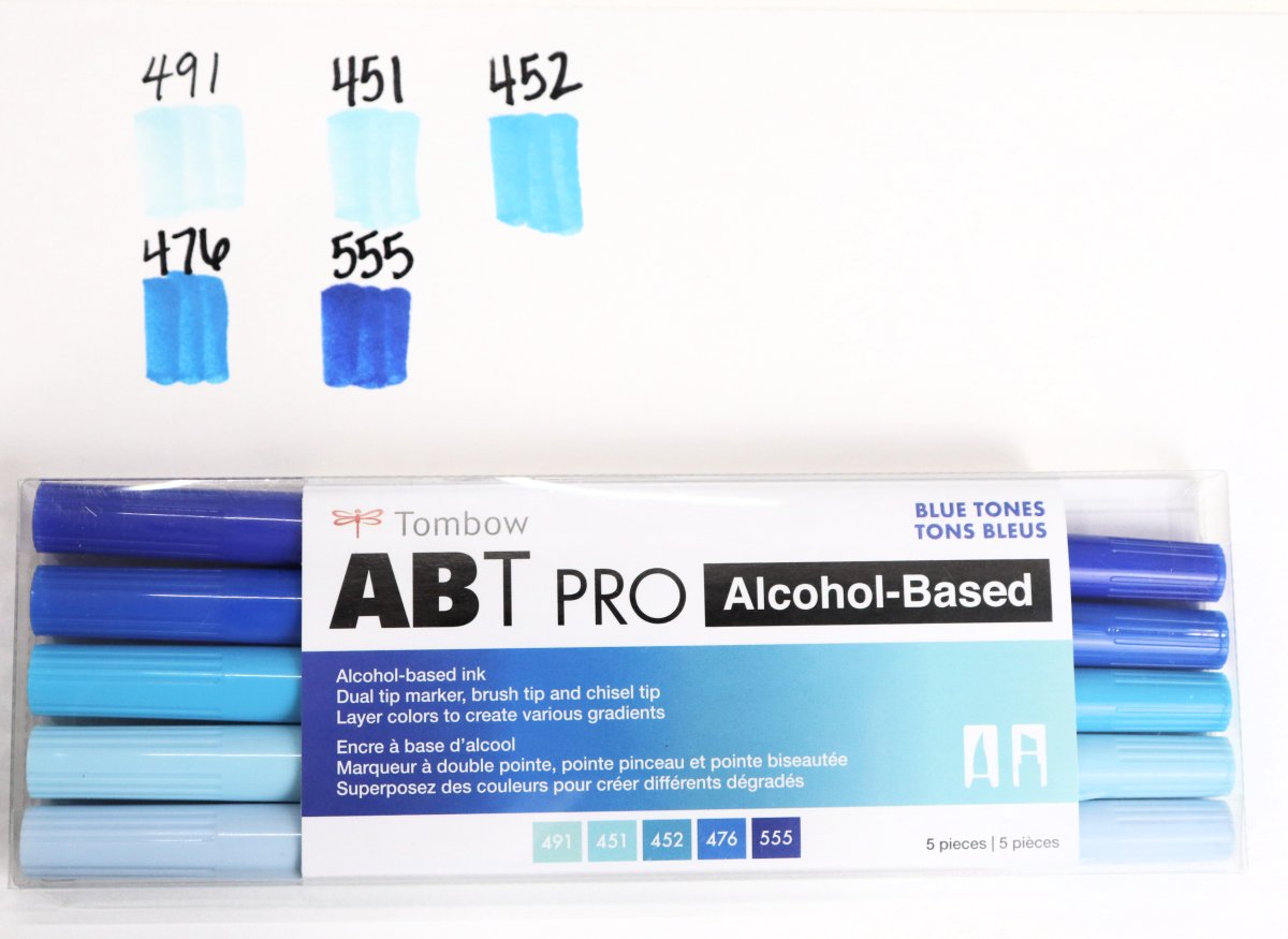 Tombow ABT Pro Alcohol Based Markers Dual Tip Single Item Choose Your Color  