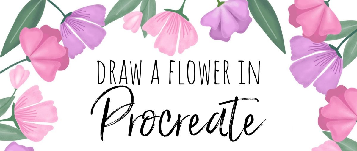 Draw a Flower in Procreate - Amy Latta Creations