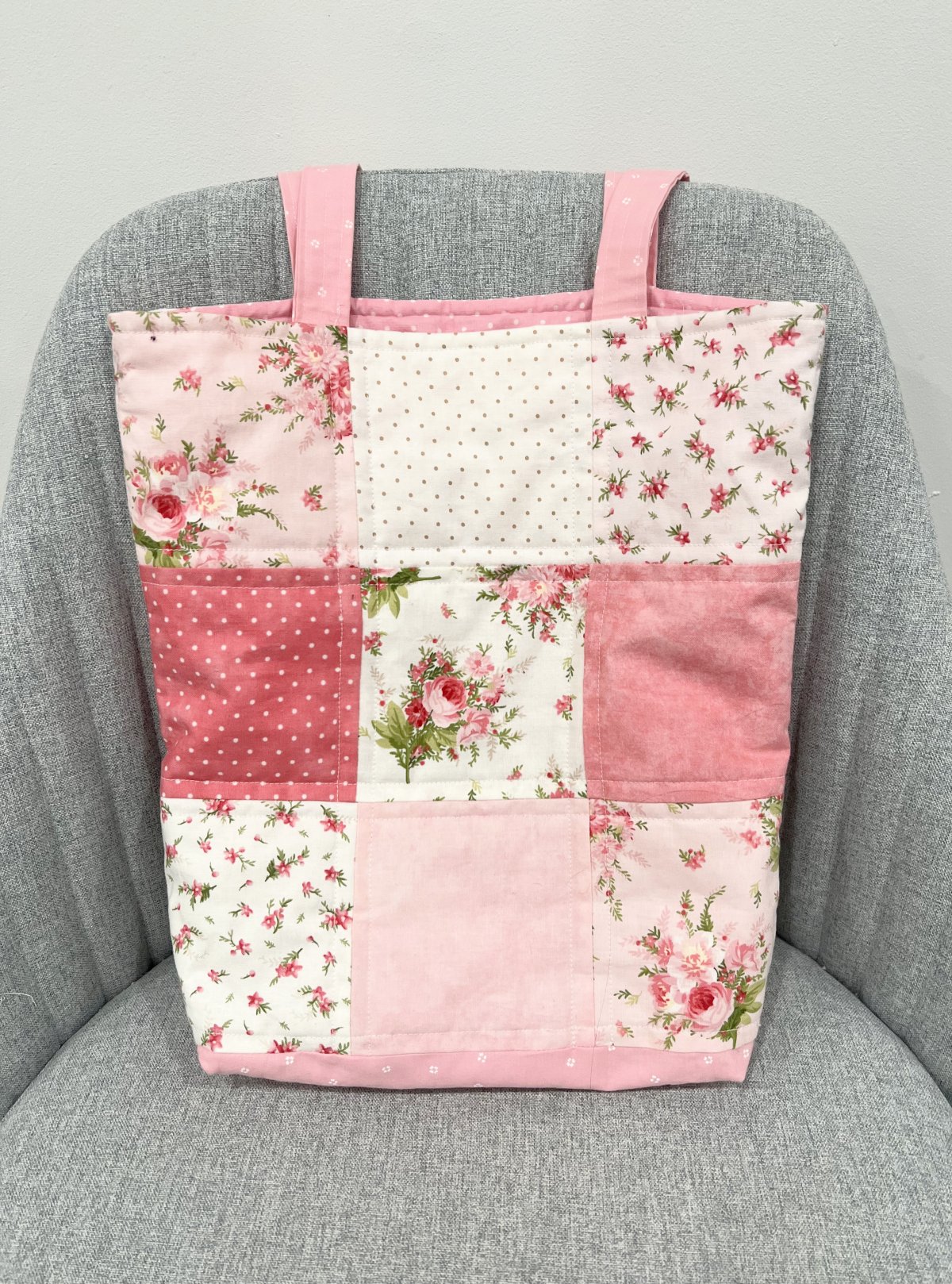 Quilted Tote Bag: Free Pattern