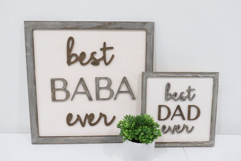 Personalized Father’s Day Gift with CraftCuts