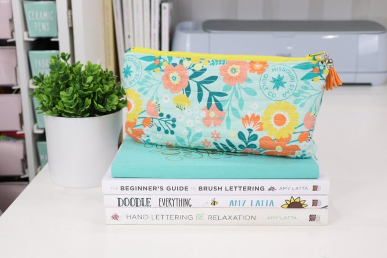 Easy Quilted Pencil Pouch
