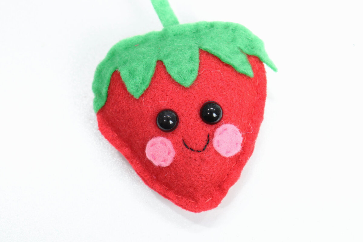 Berry Best” Felt Strawberry Gift - Amy Latta Creations