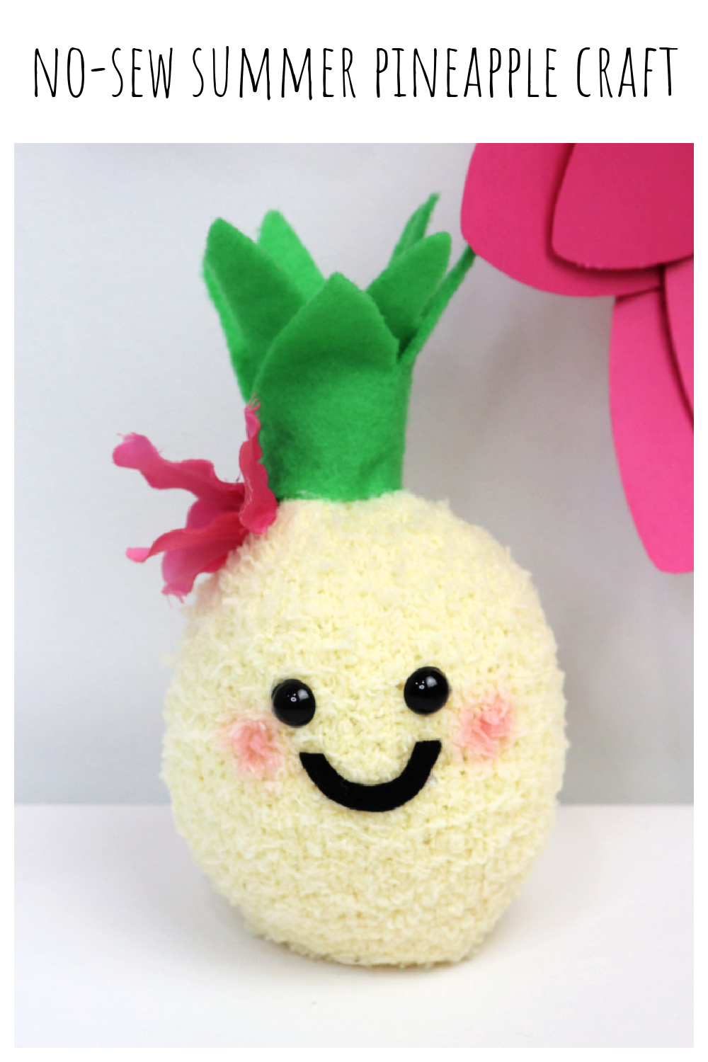 Summer Pineapple Craft - Amy Latta Creations